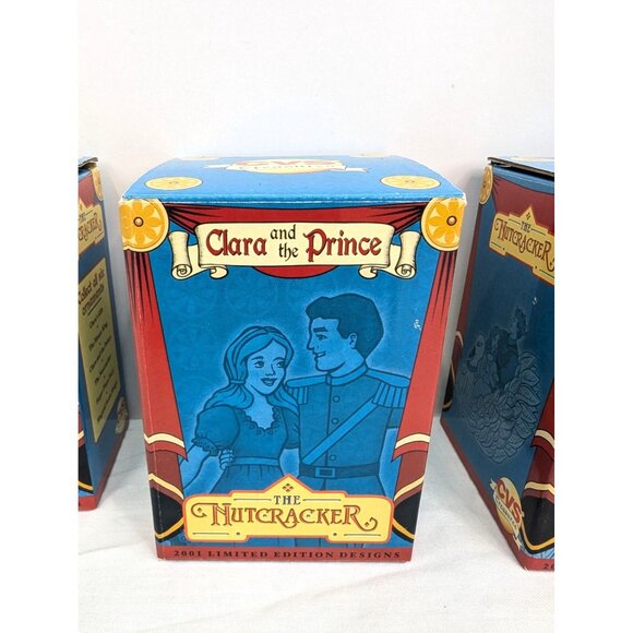 CVS Treasures The Nutcracker 2001 Limited Edition Designs Lot of 3 Ornaments - Picture 5 of 10